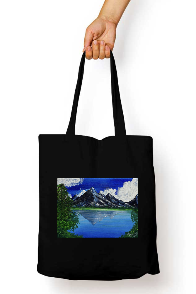 Serene Beauty Tote Bag - Print Pulse