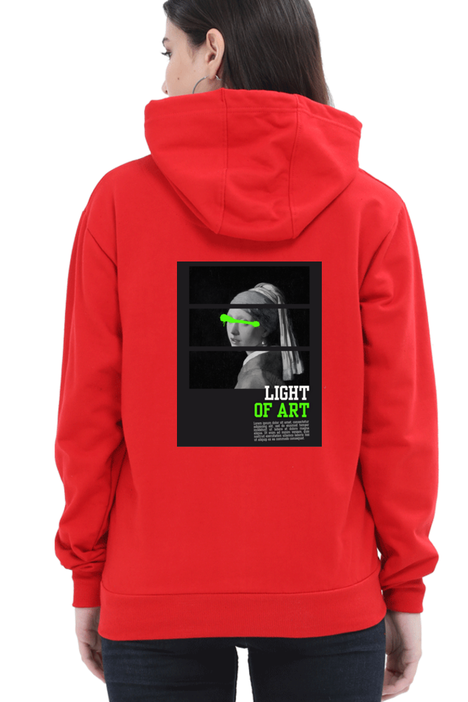 Light of Art Artistic Streetwear Hoodie - Print Pulse