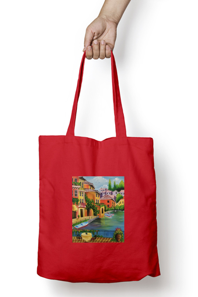 Beautiful City View Tote Bag - Print Pulse