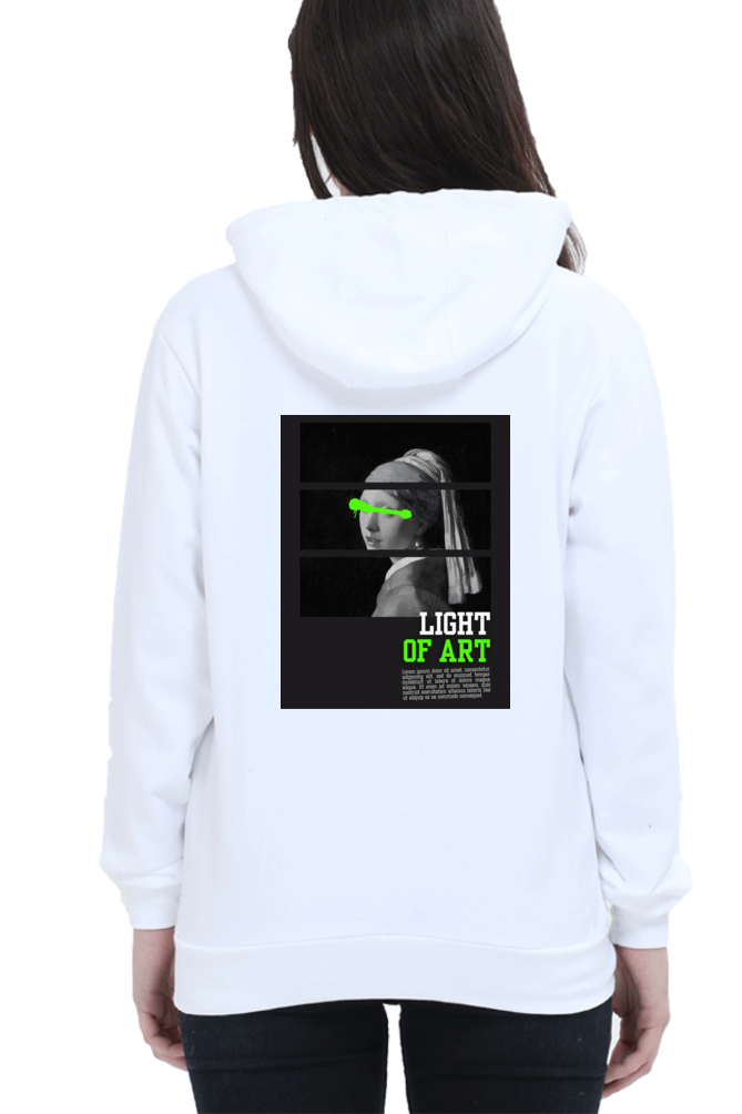 Light of Art Artistic Streetwear Hoodie - Print Pulse