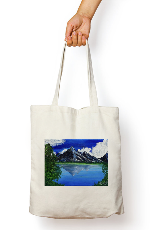 Serene Beauty Tote Bag - Print Pulse