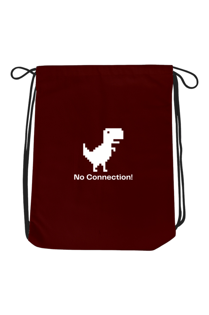 No Connection Drawstring Bag - Print Pulse