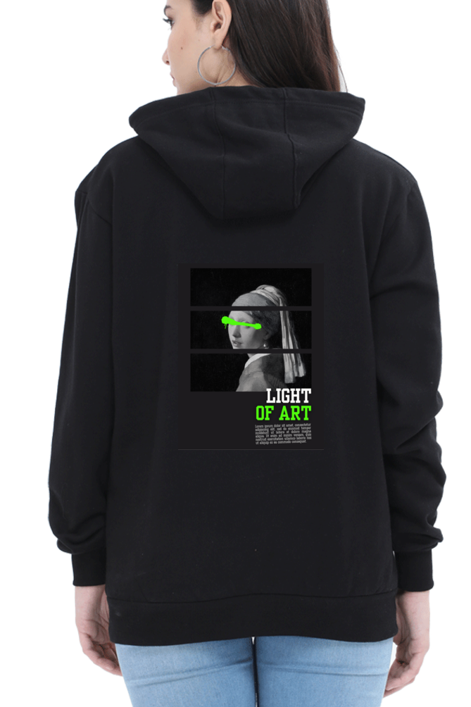 Light of Art Artistic Streetwear Hoodie - Print Pulse