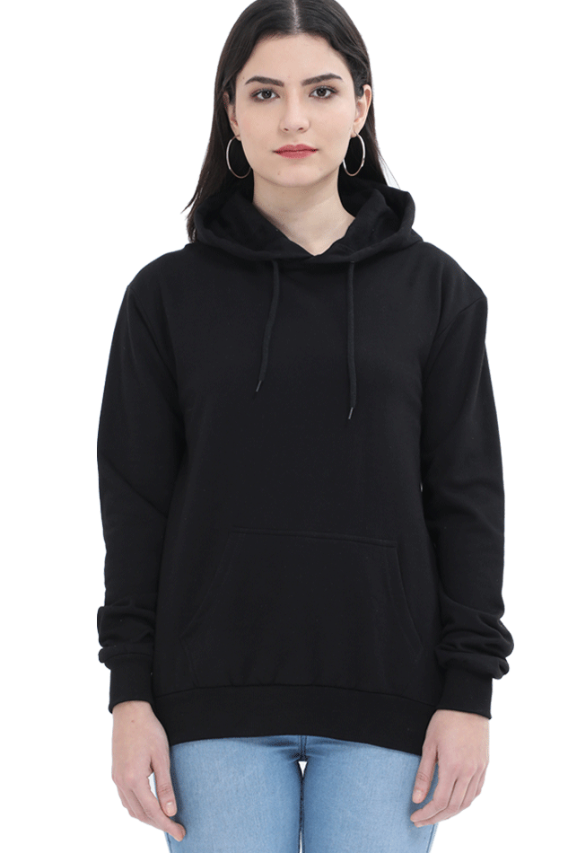 Just A Girl Hoodie - Print Pulse