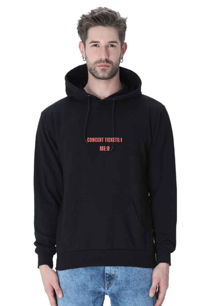 Concert Tickets Themed Hoodie