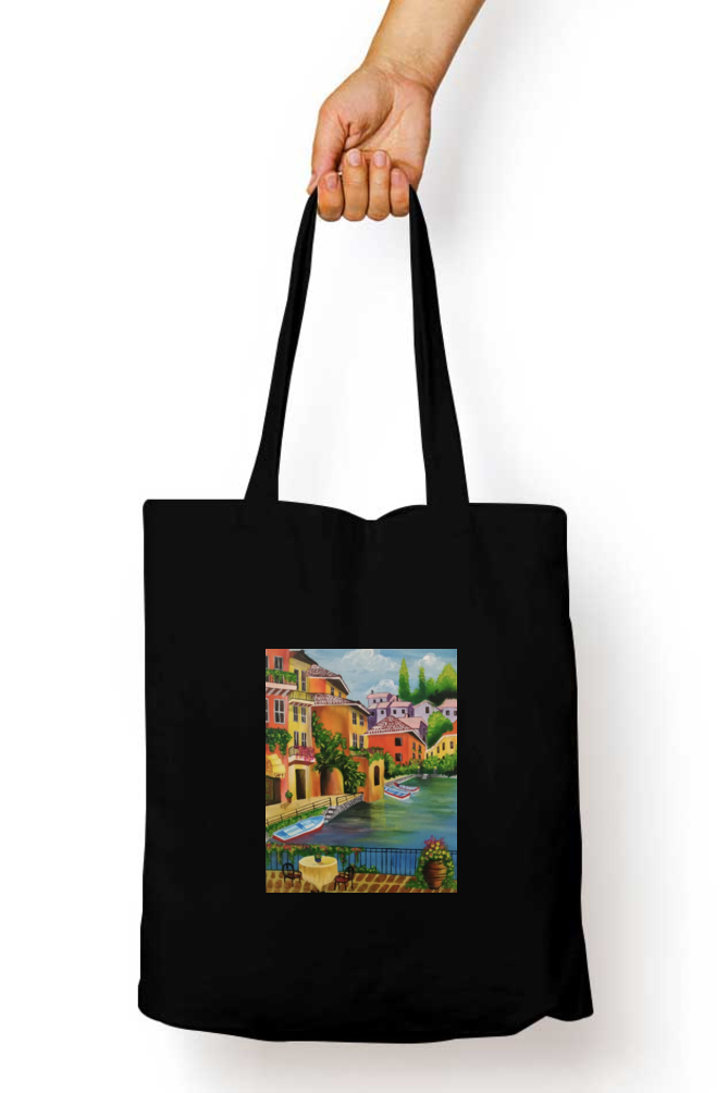 Beautiful City View Tote Bag - Print Pulse