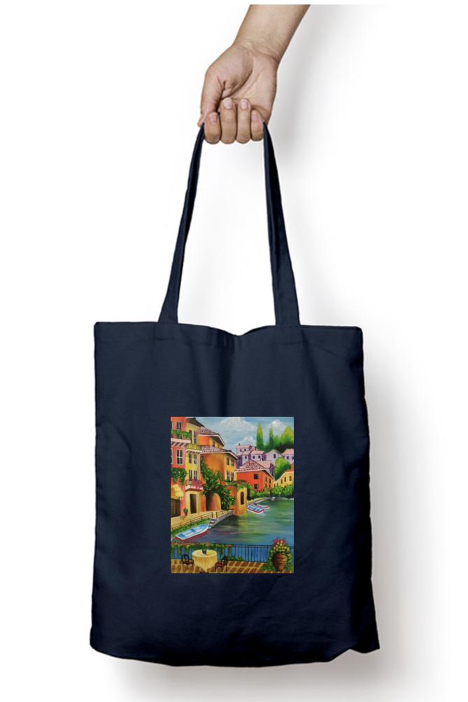 Beautiful City View Tote Bag - Print Pulse