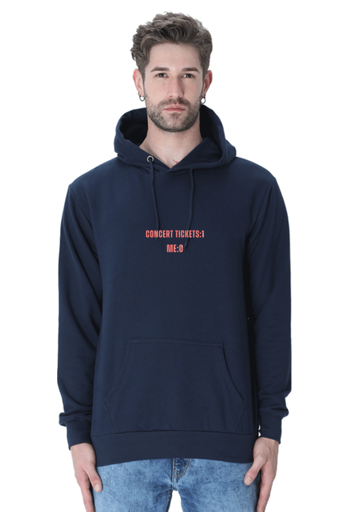 Concert Tickets Themed Hoodie