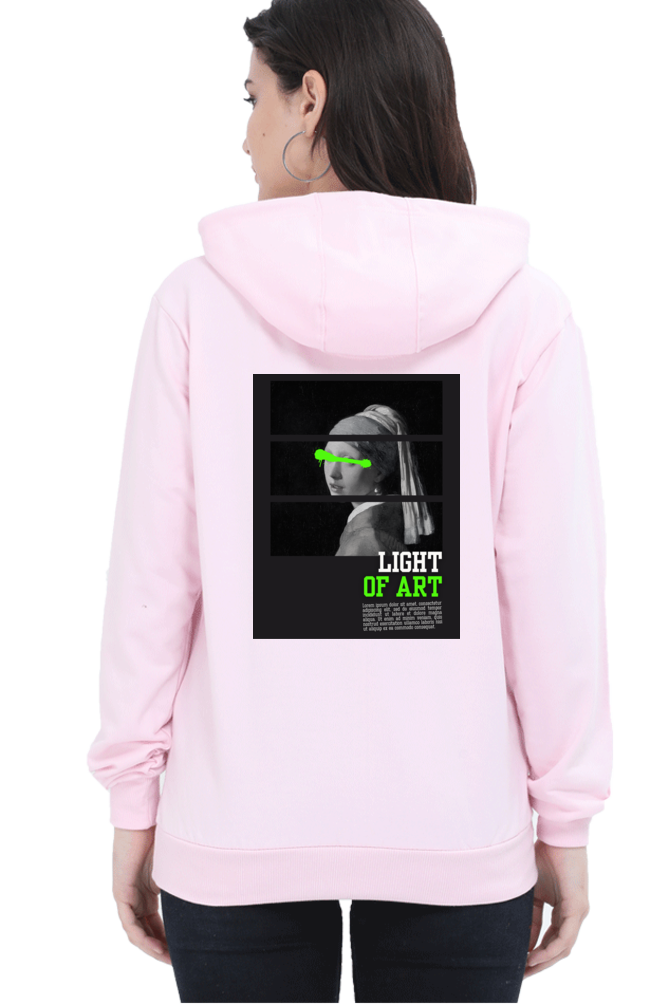 Light of Art Artistic Streetwear Hoodie - Print Pulse