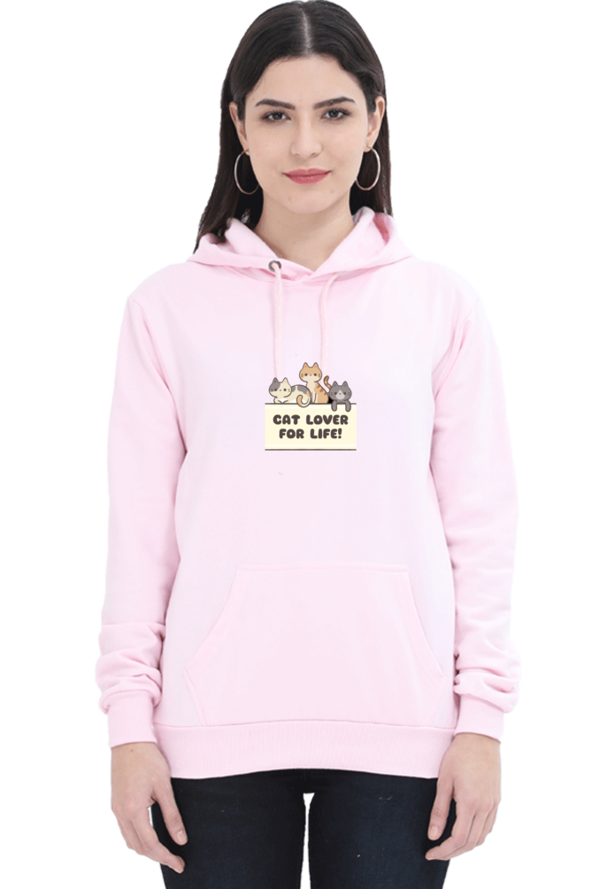 Purr-fectly Stylish: Cat Design Hoodie - Print Pulse