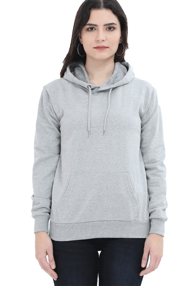 Just A Girl Hoodie - Print Pulse