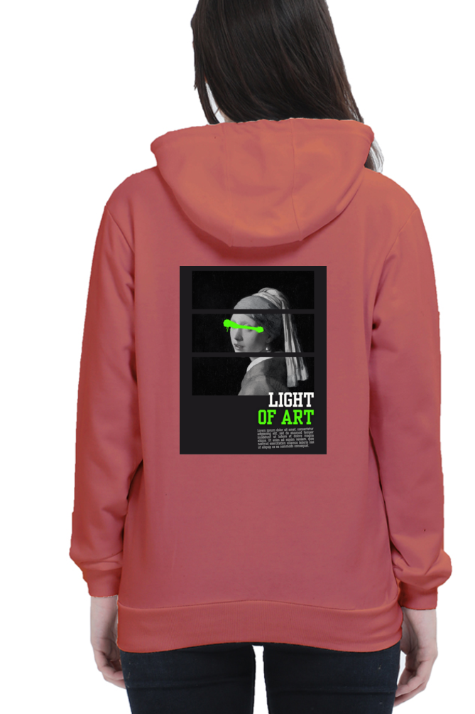 Light of Art Artistic Streetwear Hoodie - Print Pulse