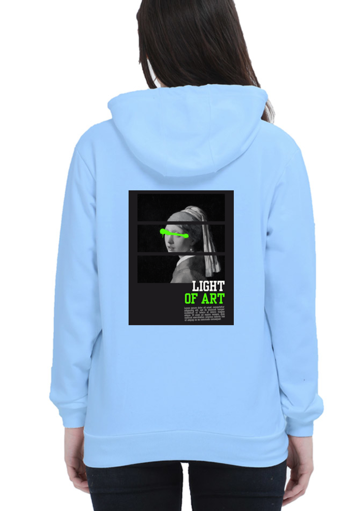 Light of Art Artistic Streetwear Hoodie - Print Pulse