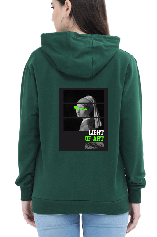 Light of Art Artistic Streetwear Hoodie - Print Pulse