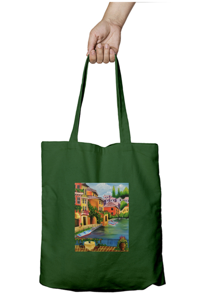 Beautiful City View Tote Bag - Print Pulse