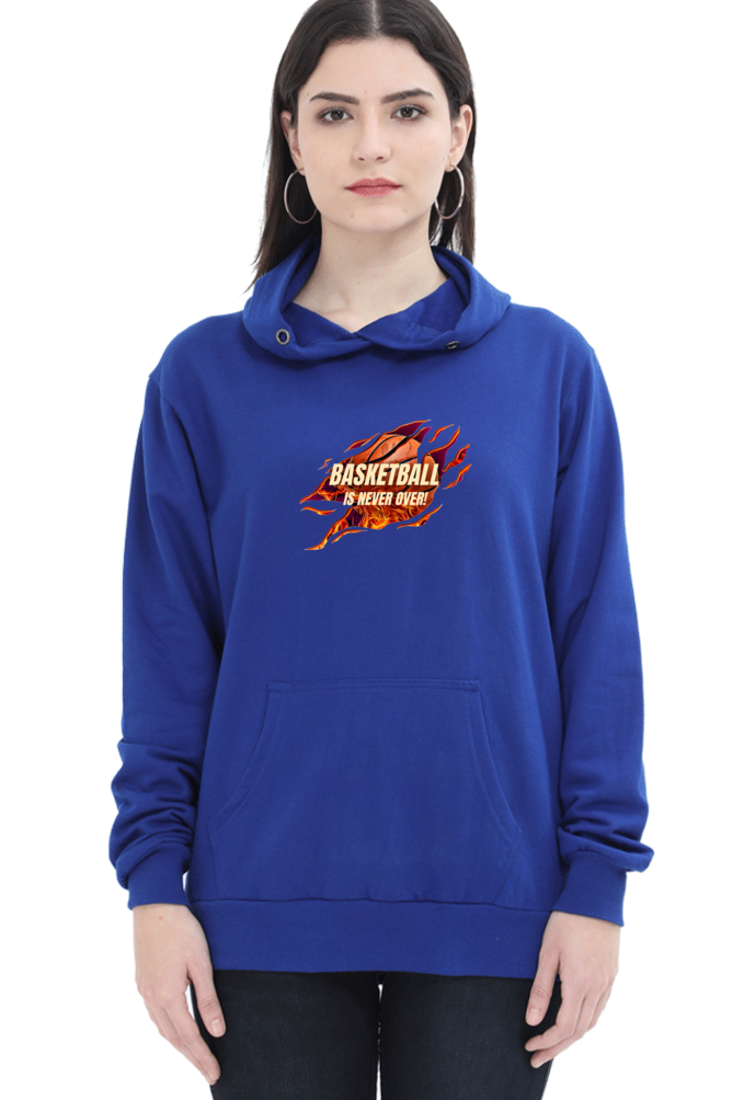 Basketball is Never Over Hoodie - Print Pulse