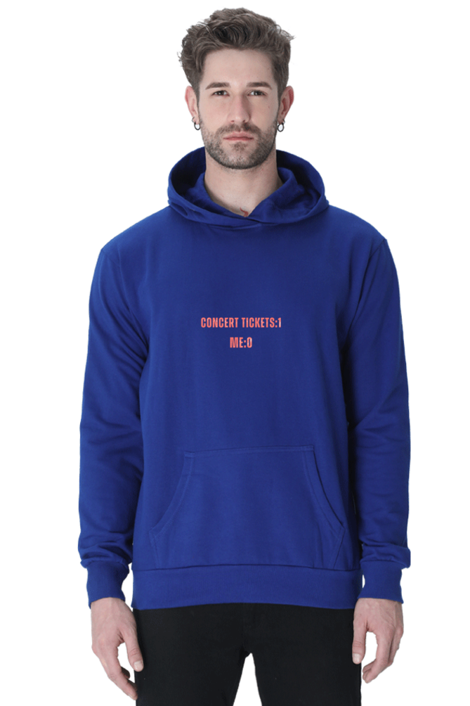 Concert Tickets Themed Hoodie